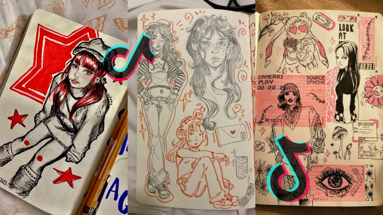 Create Beautiful Art with These Sketchbook Apps | TikTok Compilation 🖌️🌟