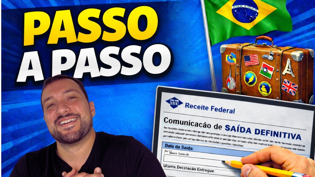 Como Fazer a Comunicação de Saída Definitiva do Brasil | Passo a Passo da Comunicação de Saída!