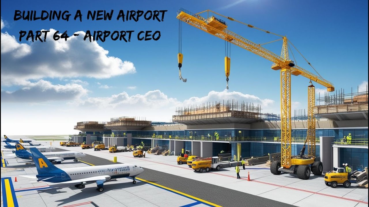 Building a new Airport - Part 64 | Airport CEO - Add more Parking and rework some Areas