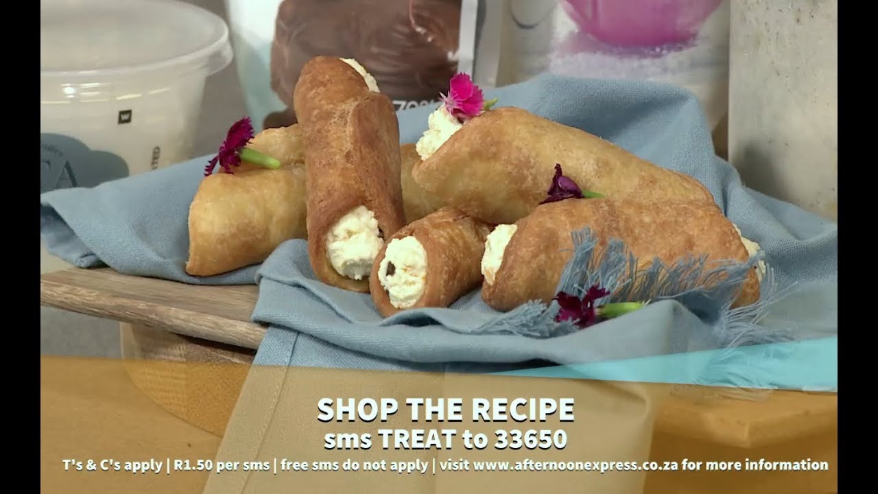 Woolworths Chocolate and orange Cannoli | Afternoon Express | 19 March 2019