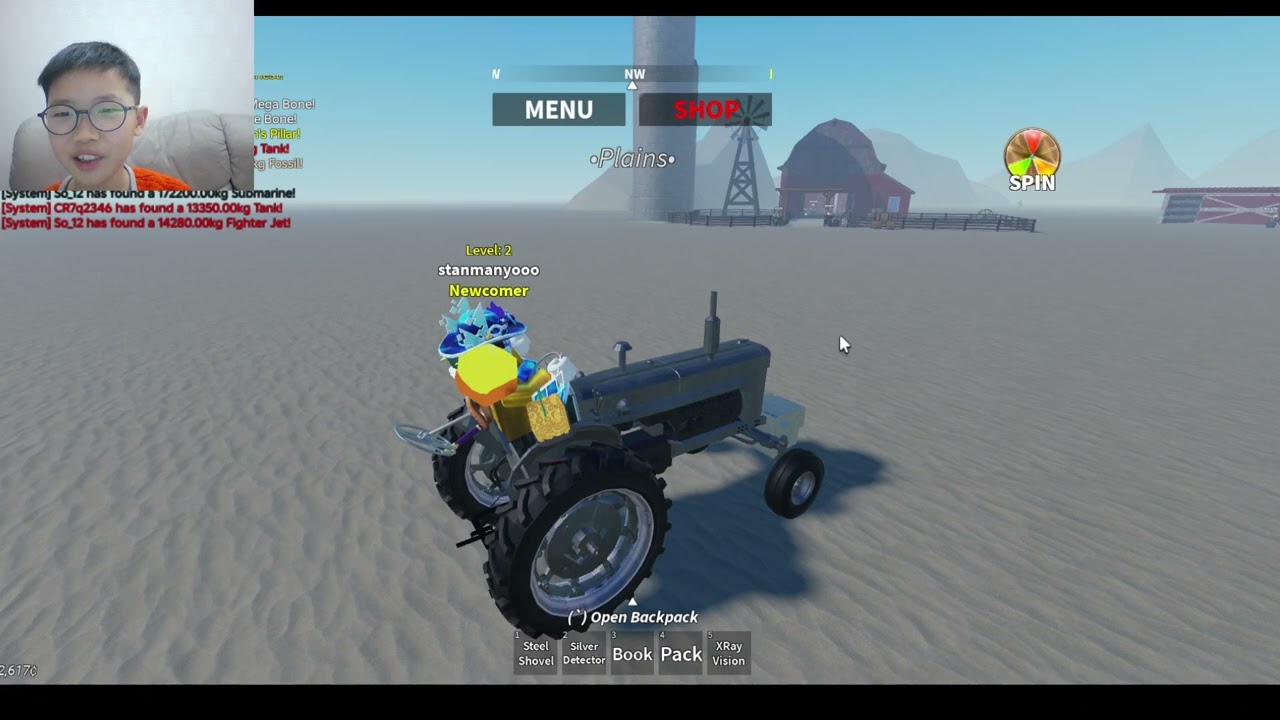 I played desert detectors!