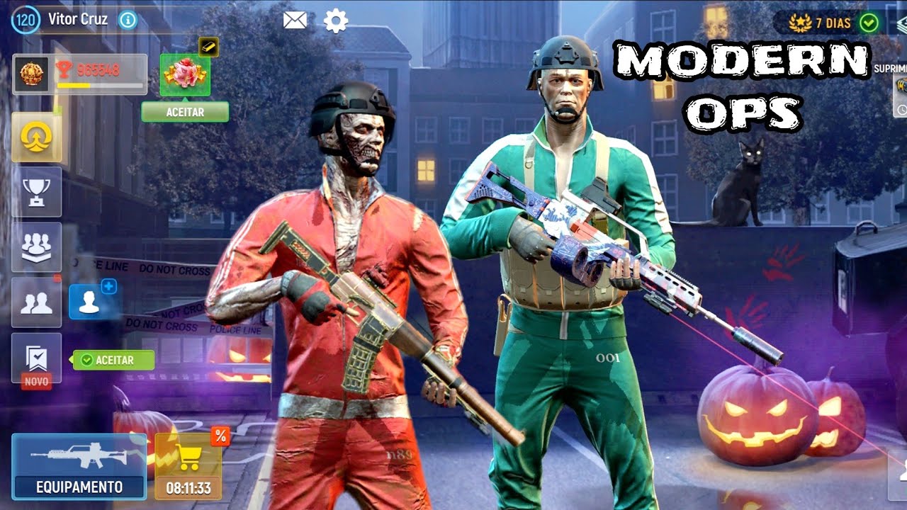 HKG 36 💥 AS VAL | Point | FFA | MODERN OPS | Hard Level - Gameplay