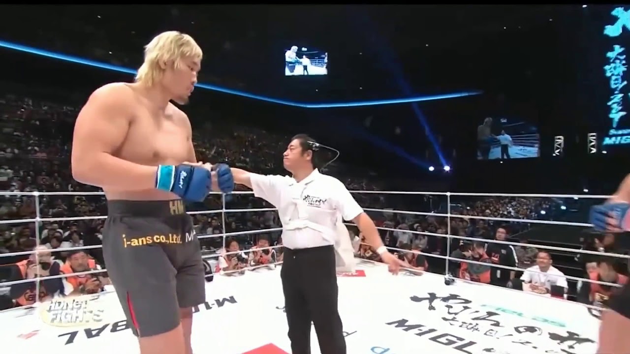 Legend Fedor beautiful submission to Man choi : arm bar