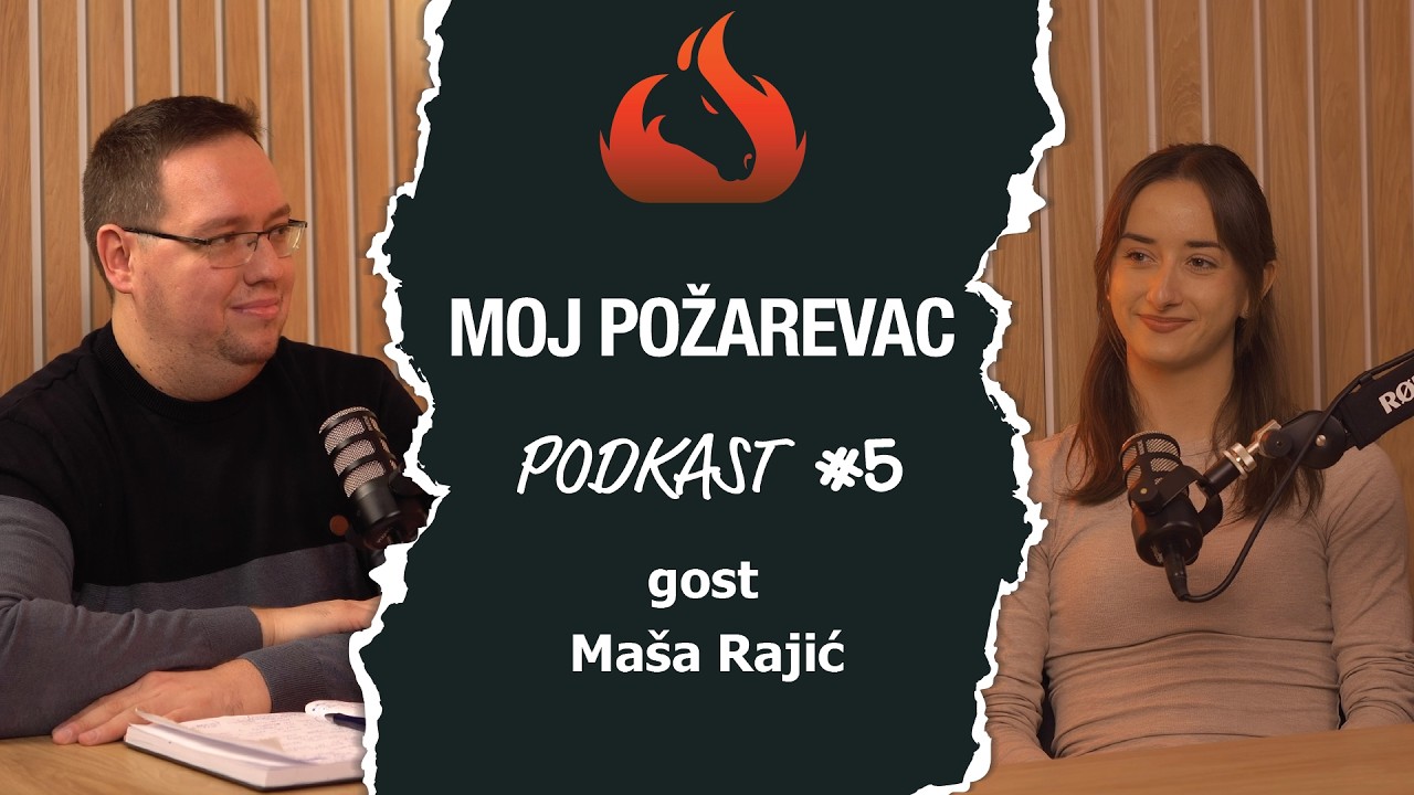 Budućnost naše atletike i olimpijski cilj! | Maša Rajić | Moj Požarevac Podkast – Ep. 5