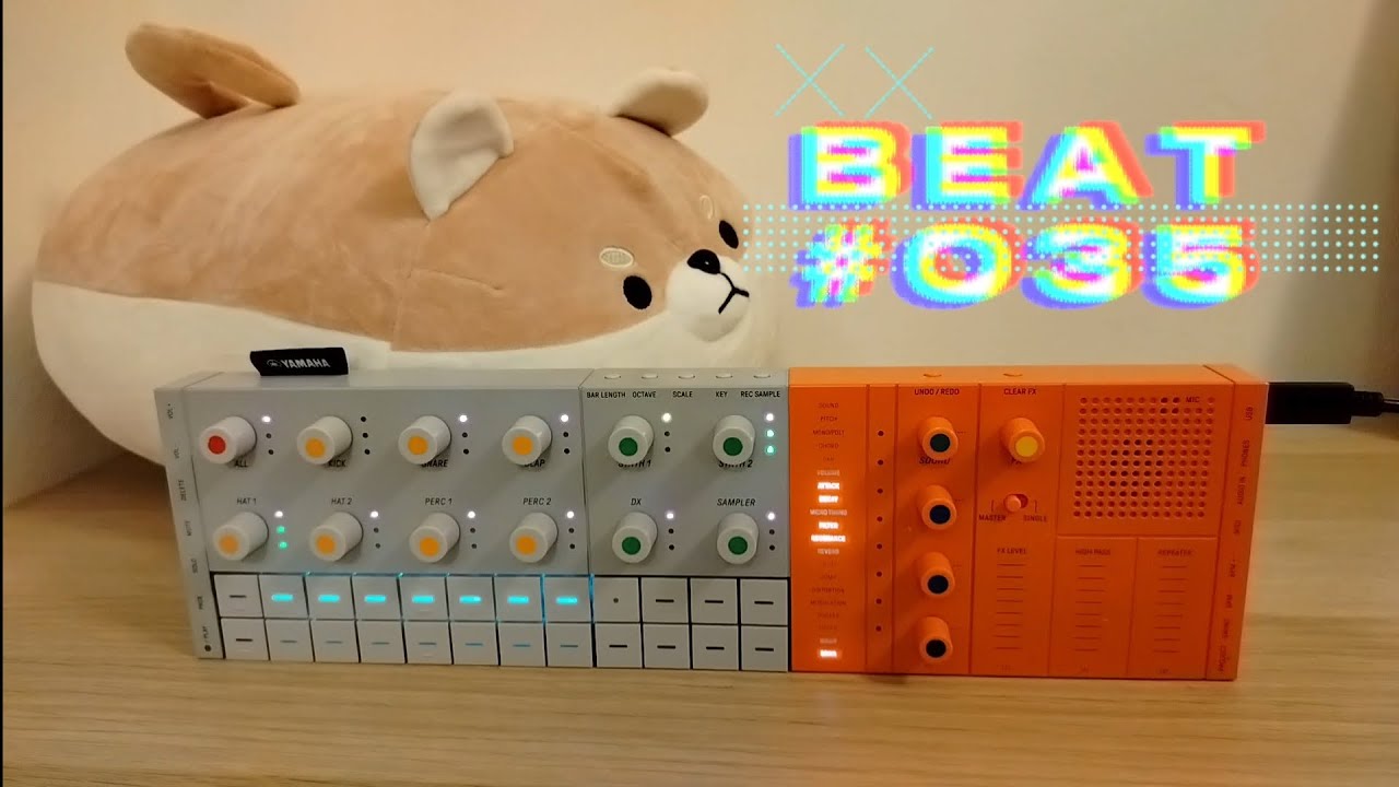 Daft Punk inspired beat - Seqtrak groovebox dawless 