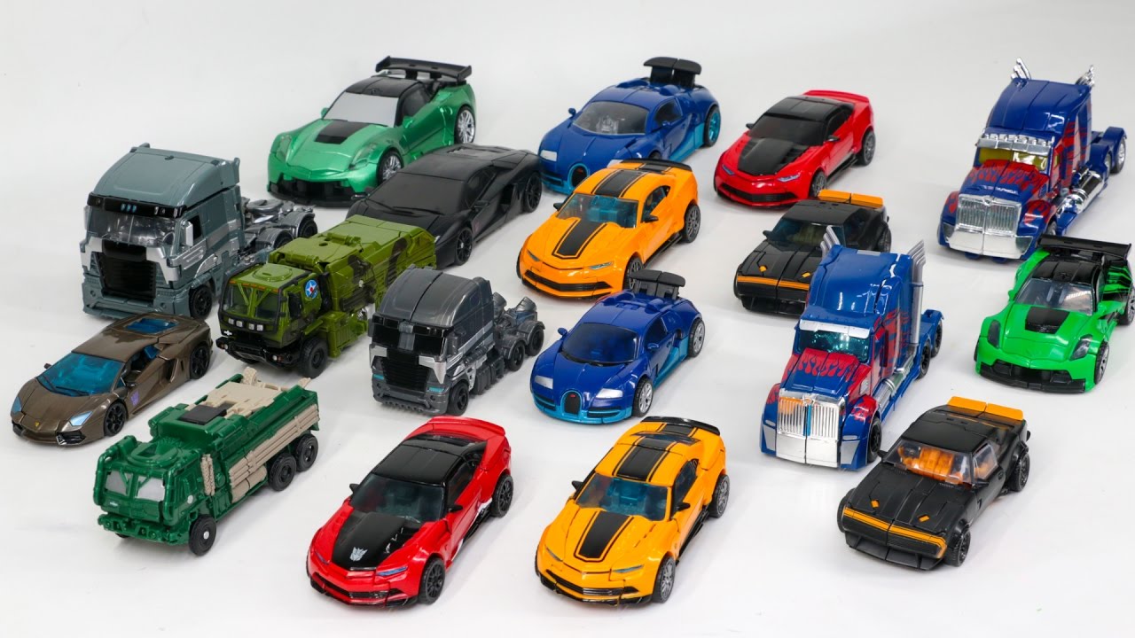 Transformers 4 AOE Deluxe Voyager Class Optimus Prime Bumblebee 18 Vehicle Truck Robot Car Toys