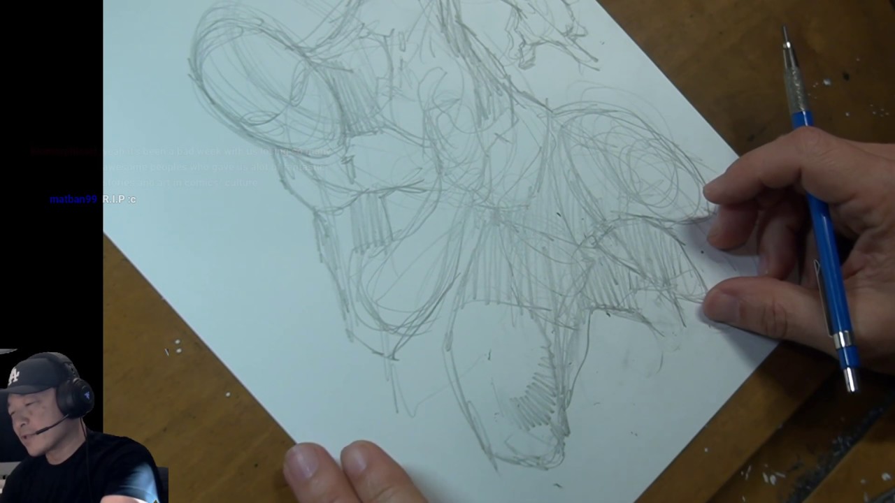 Visual Tribute to the late, great Stan Lee--SPIDER-MAN! THE MIGHTY THOR--Art Stream with Jim Lee