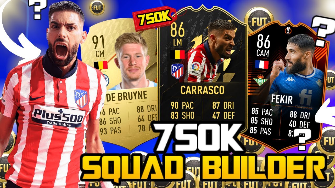 BEST 750K SQUAD BUILDER ON FIFA 22! INSANE 750K TEAM ON FUT 22!
