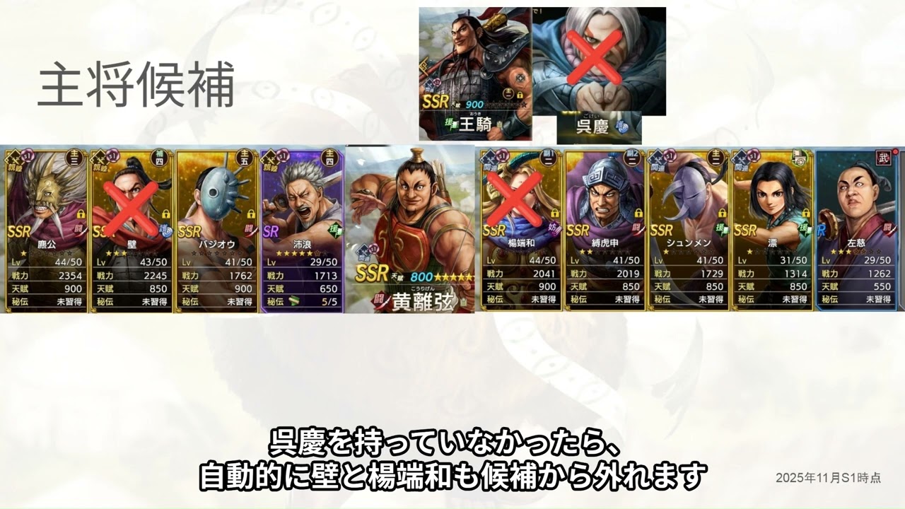 キングダム覇道シーズン1、最強編成考察完全版！