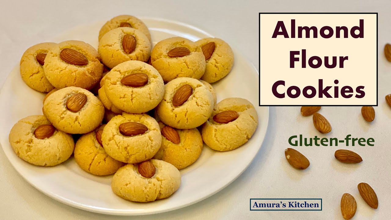 Almond Flour Cookies with Maple Syrup || Gluten free Recipe || Grain free || Amura's Kitchen