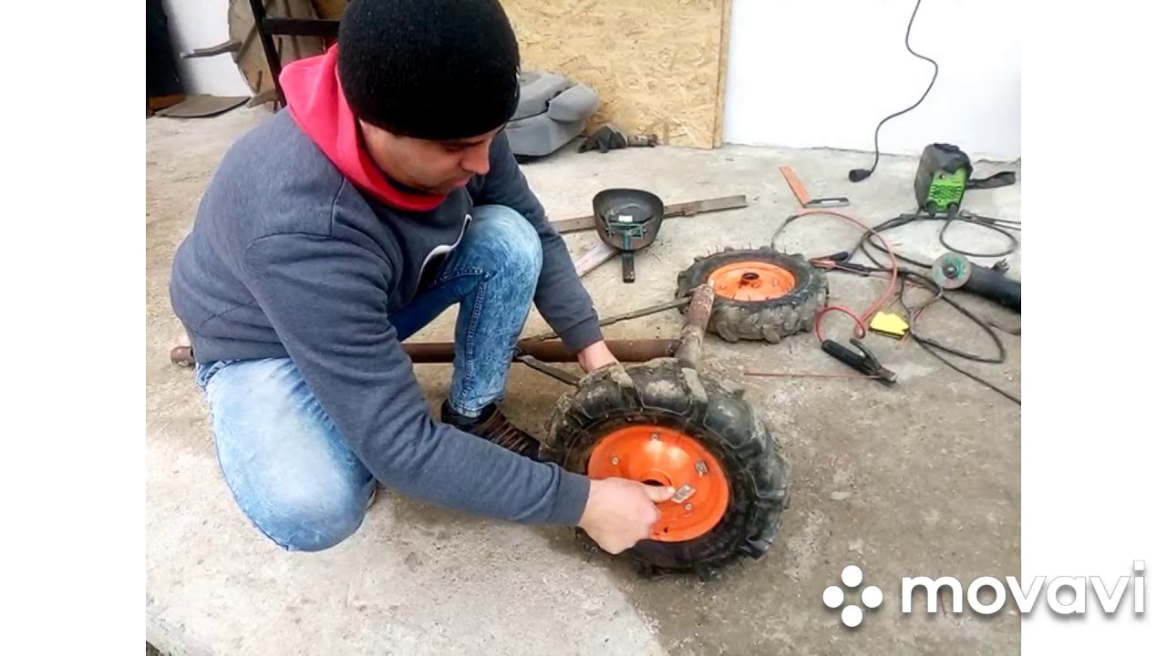 carucior pentru motocultor