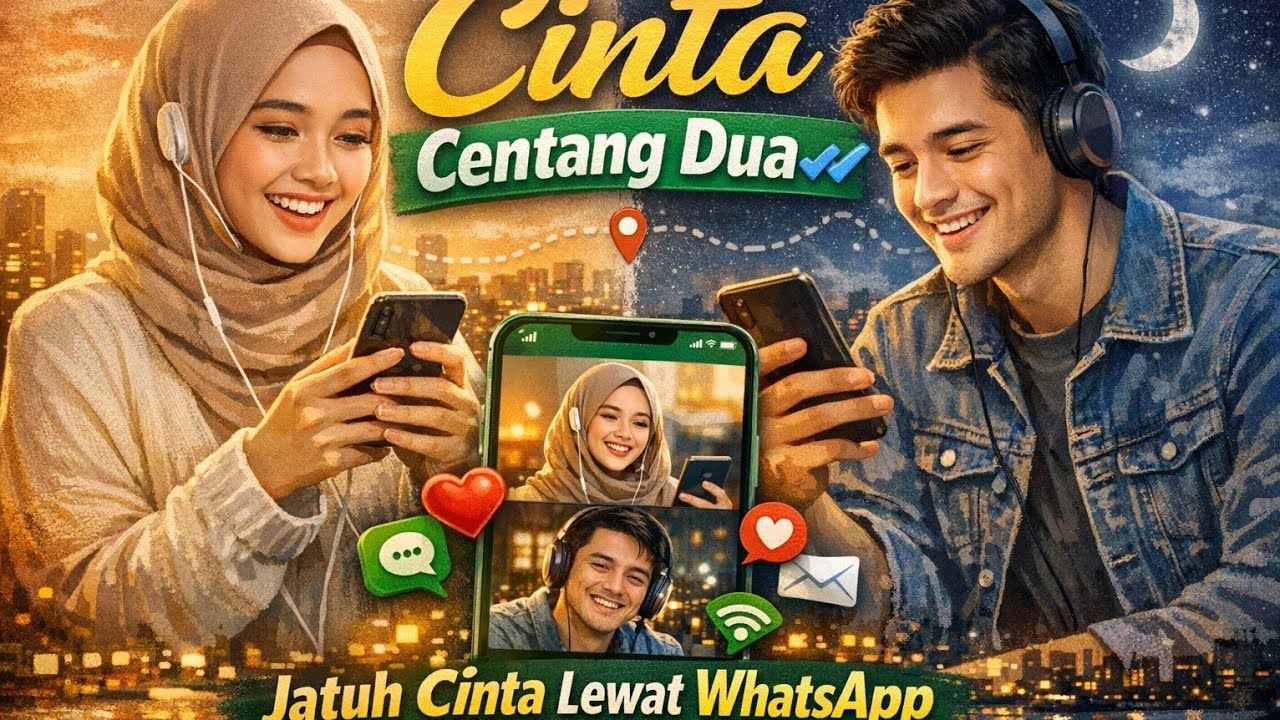Cinta Centang Dua Jatuh cinta lewat WhatsApp 