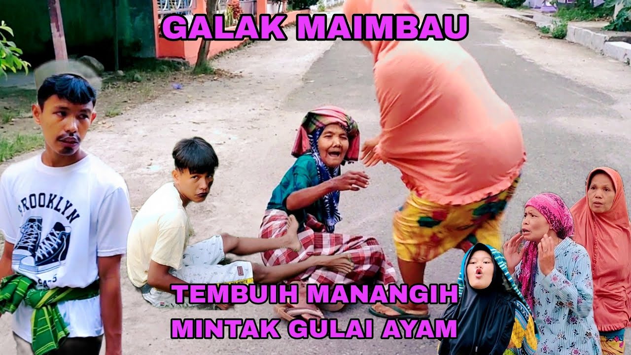 GALAK MAIMBAU EP 94 // ANDAH TEMBUIH TARAGAK GULAI AYAM🤣🤣 LAWAK MINANG PIAMAN