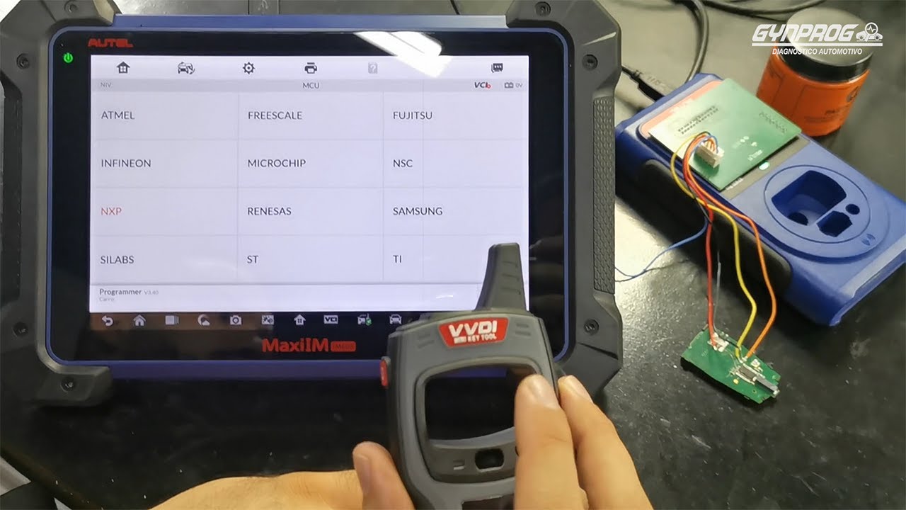 DESBLOQUEIO DE CHAVE PARALELA COM VVDI MINI E IM608 PRO