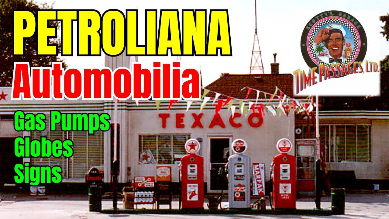 Scotty's Garage - Petroliana, Automobila, Gas Pumps & Parts, Garage Signs and more!