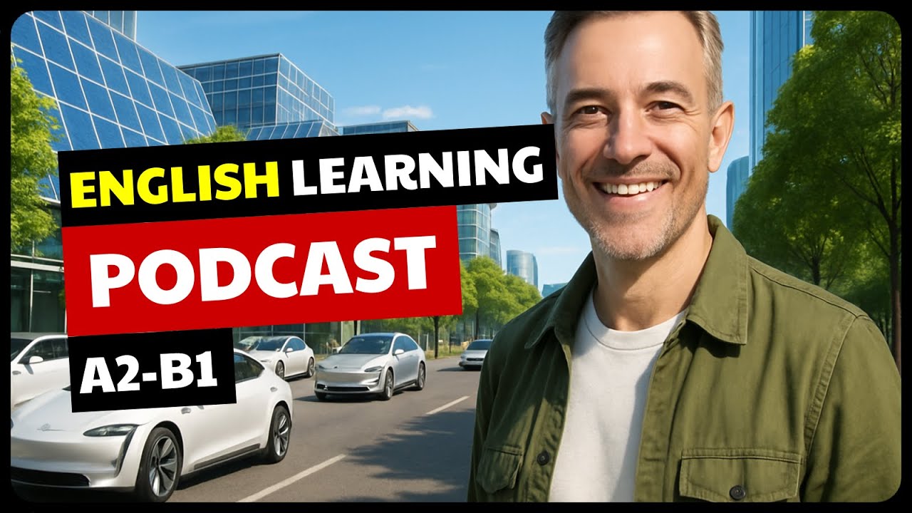 HOW ELECTRIC CARS WORK? | Learn B1 English With Podcasts