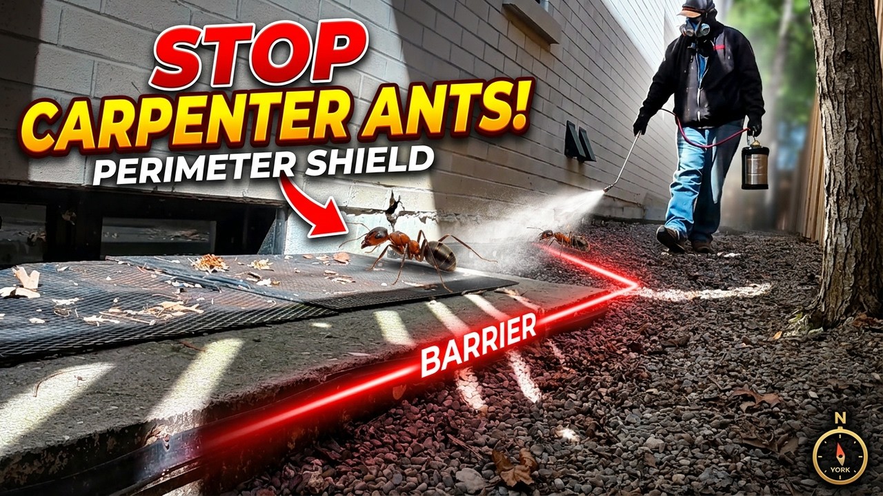 Perimeter  Ant Treatment &ndash; Carpenter Ant Control (North York)
