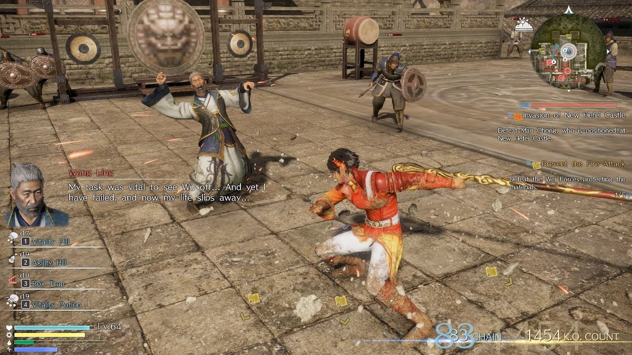 Dynasty Warriors 9 - Zhu Ran's Ending -Ultimate Difficulty - Chapter 11:Invasion of New Hefei Castle