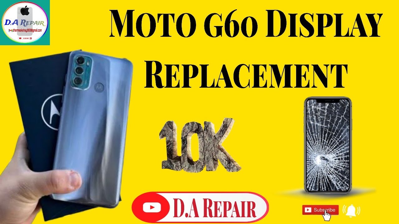 Moto G60 LCD Replacement / g60 Disassembly and display replacement#motog60#LCD#