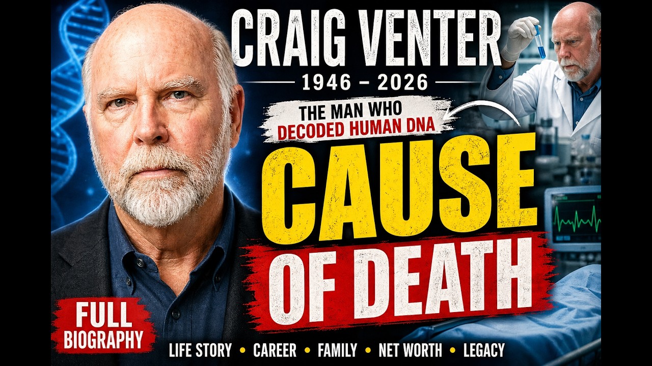 Craig Venter Death Explained | The Man Who Created Life in a Lab &ndash; Full Story