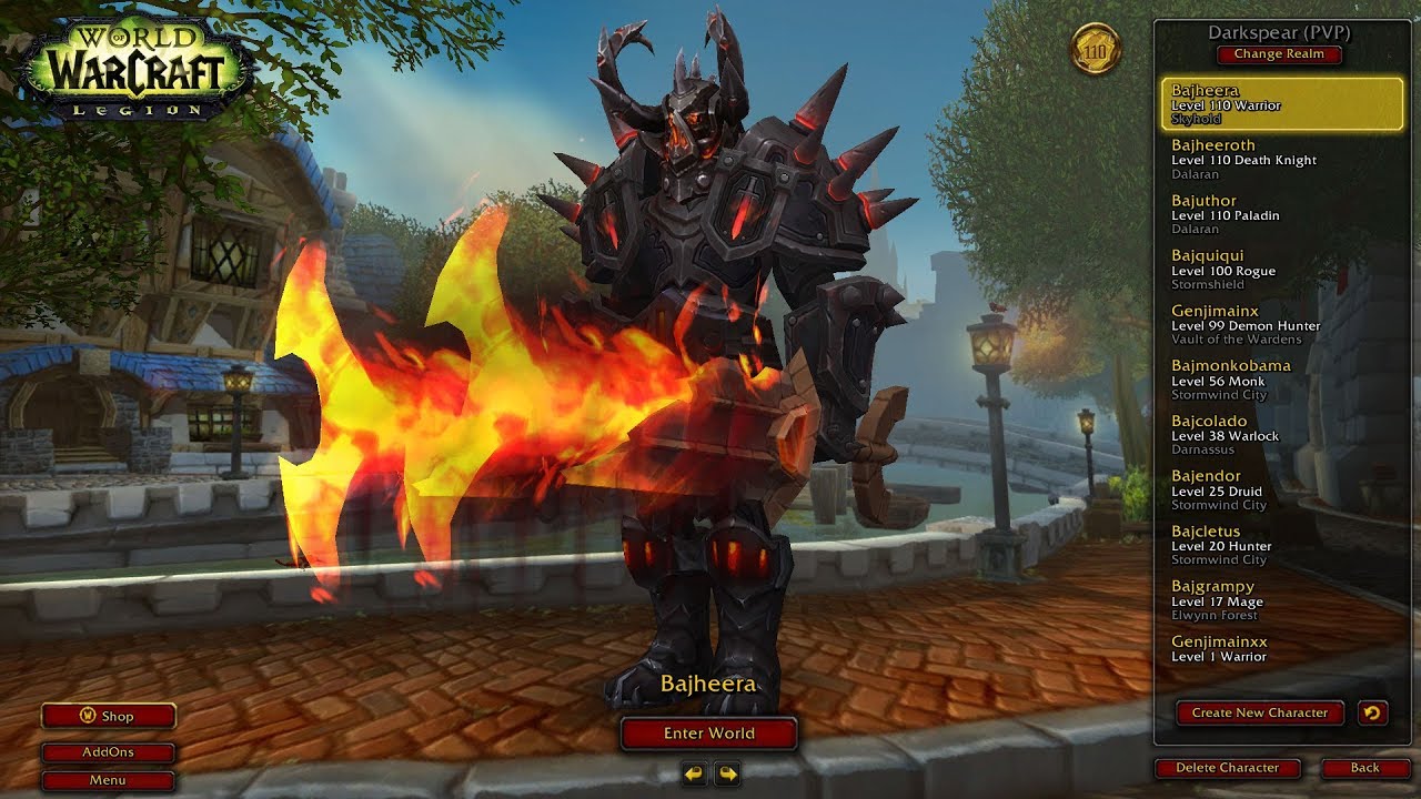Bajheera - TEMPLE OF TAESHALACH: Fury Warrior BG Wreckage - WoW Legion 7.3.5 PvP