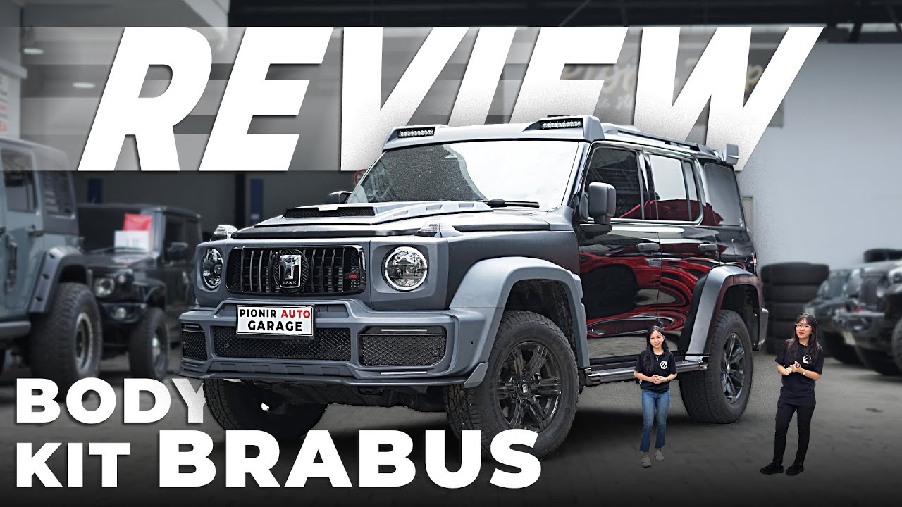Body Kit GWM Tank 300 Brabus Style – Paket Modifikasi Gagah & Stylish!