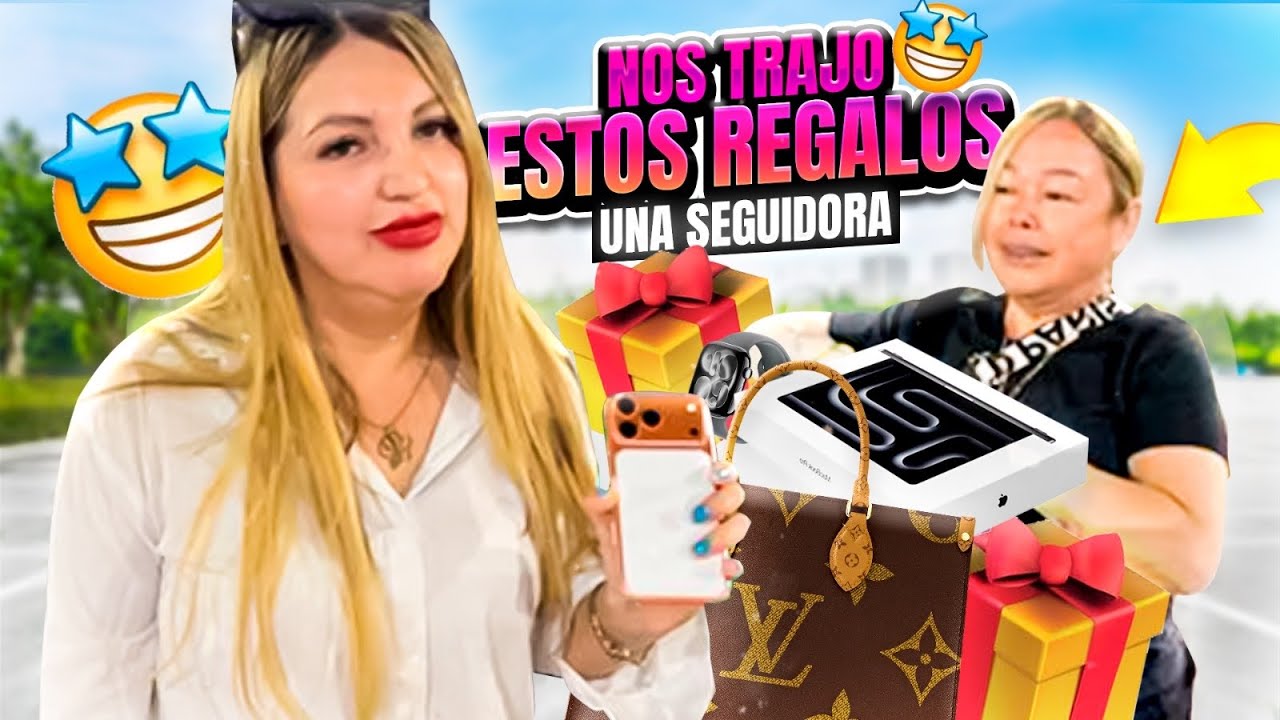 UNA SEGUIDORA’ nos TRAJO’ todos estos REGALOS’🎁 // los politenis