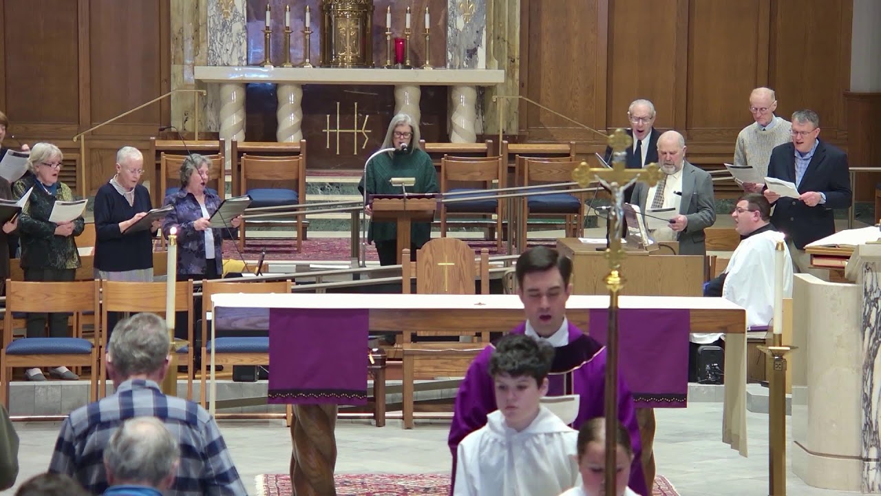 Mass on the First Sunday of Lent