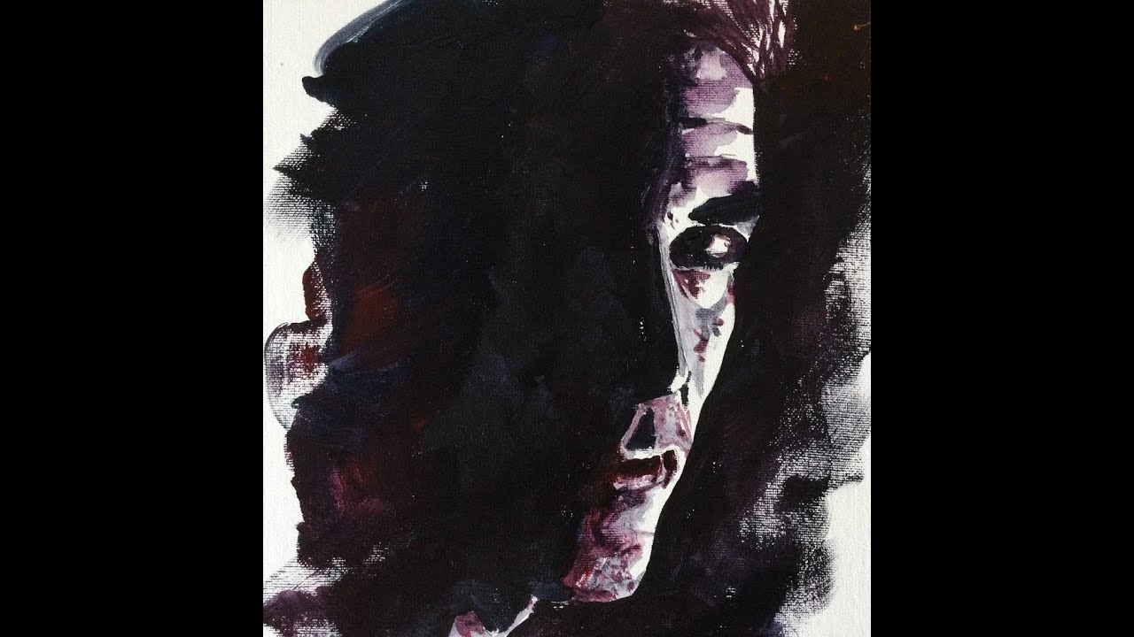 10-Minuten-Malerei: Simples Portrait