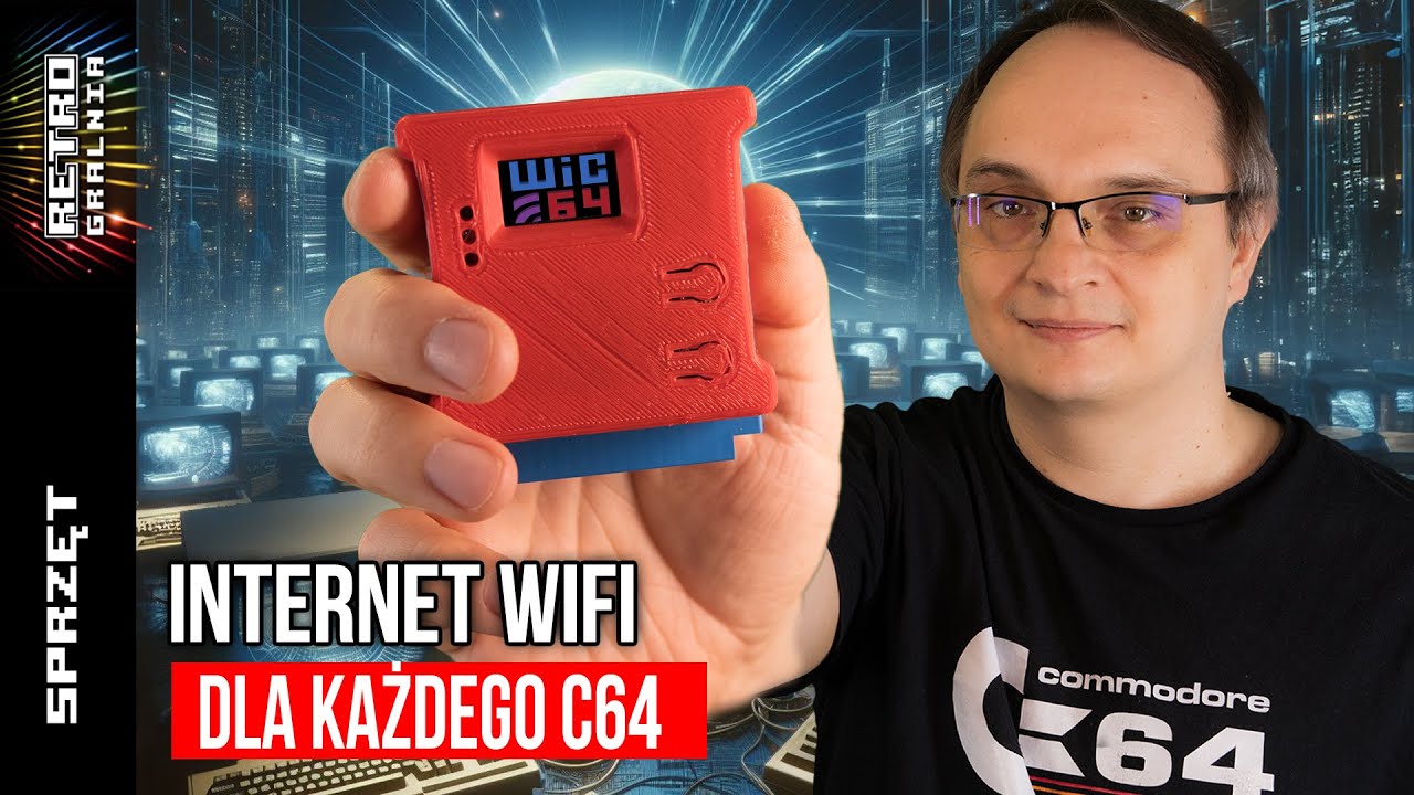 ⚙️Gry przez WiFi w każdym Commodore 64! Wic64 - to jest to!  [RG#534]
