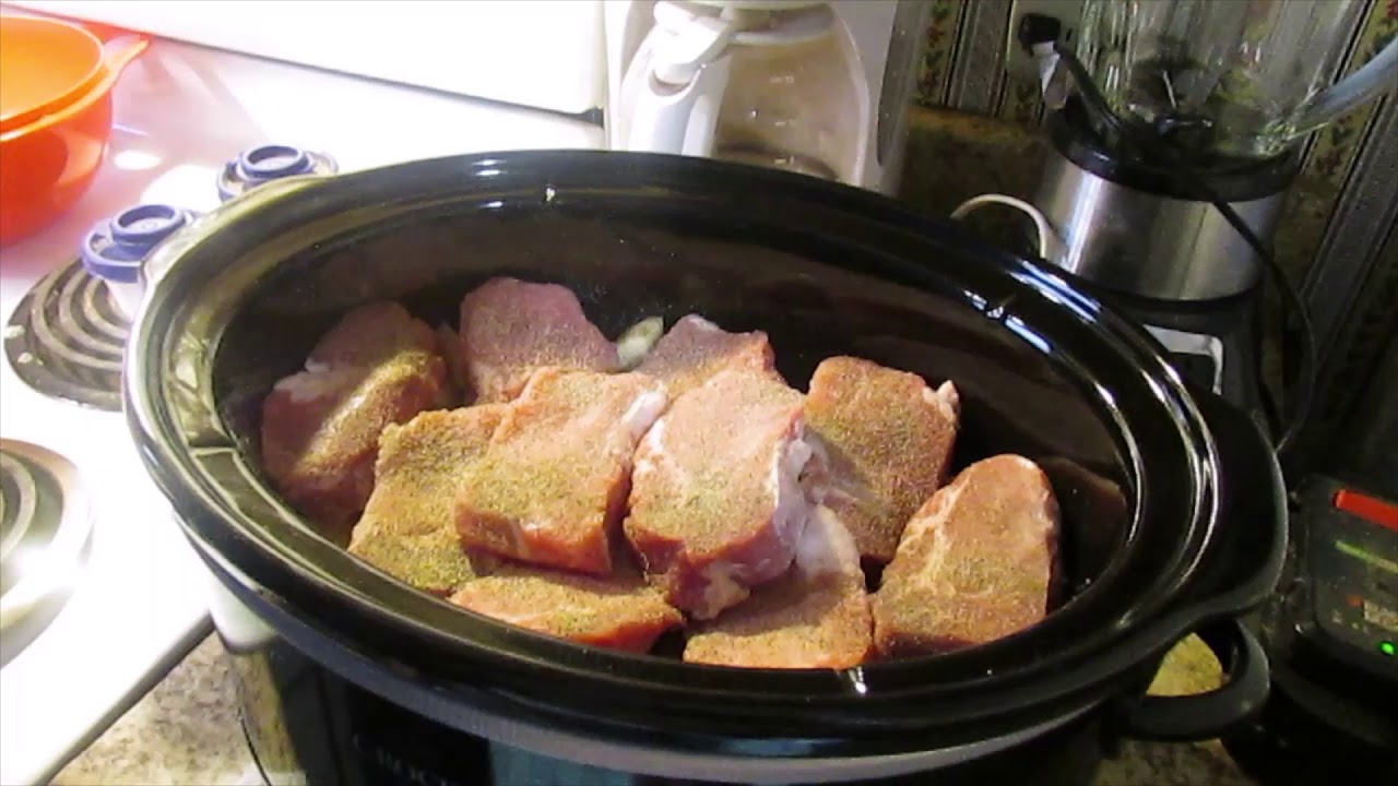 Boneless Pork Chop In Slow Cooker 11 9 20