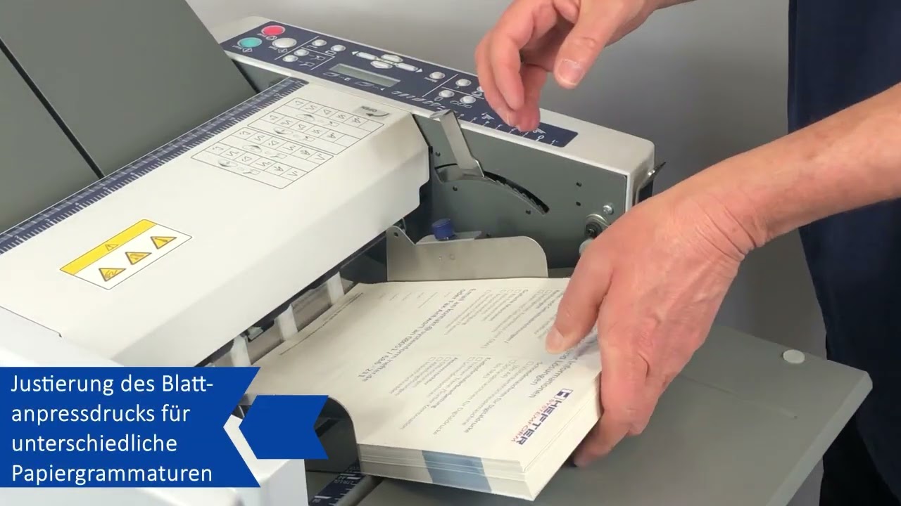 Falzmaschine TF MEGA-A plus - jetzt mit bis zu 14.400 Falzungen pro Stunde