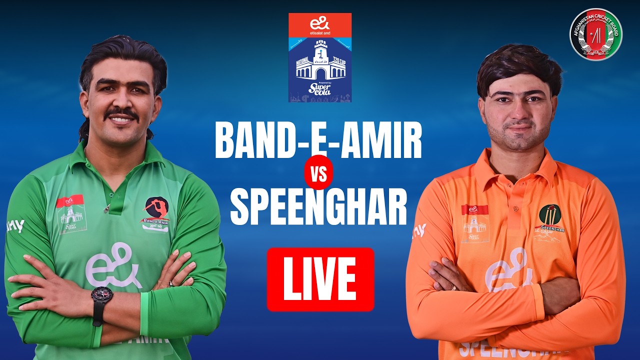 Live | Band-e-Amir vs Speenghar | Afghanistan National T20 Cup 2026 | Match 16 | ACB | 331U