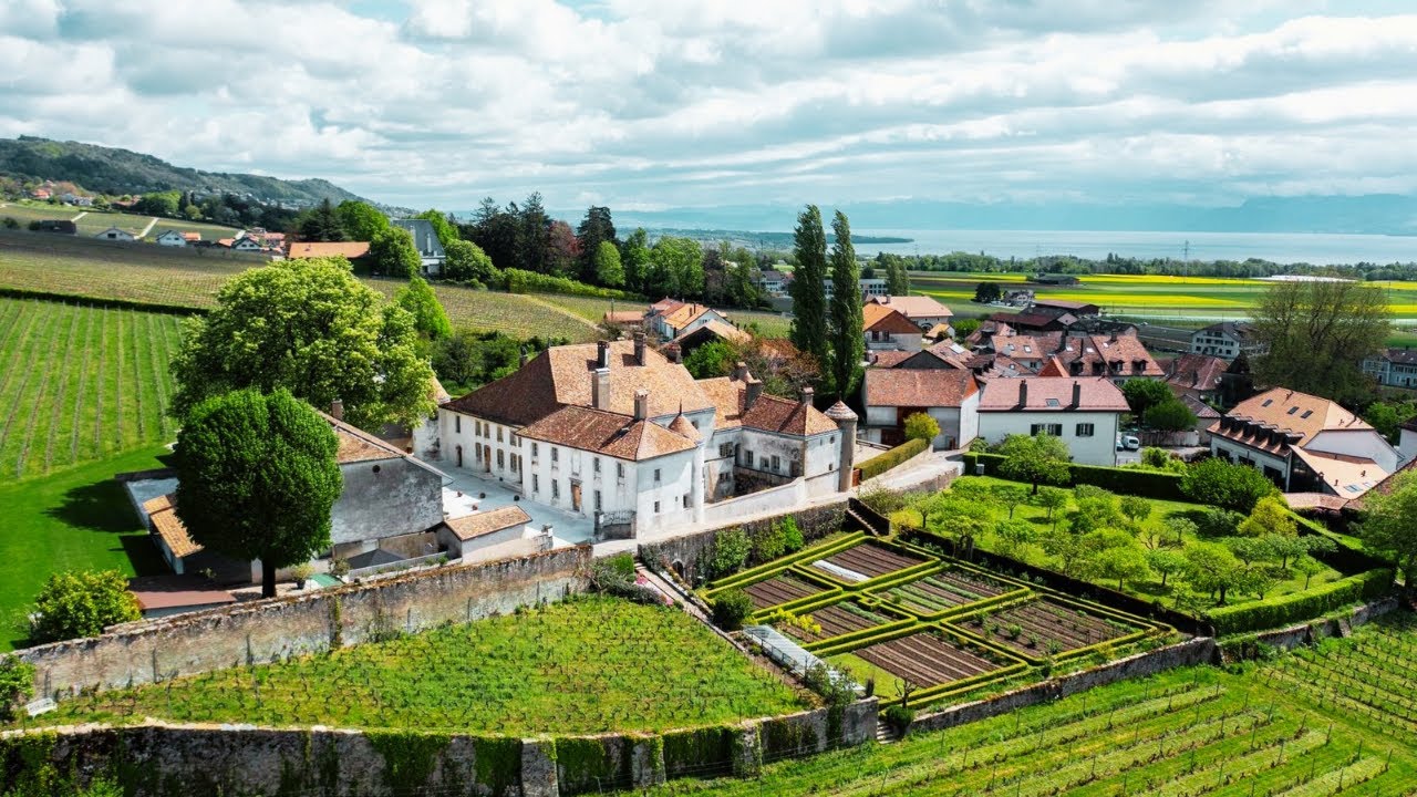 ✨  Château à vendre au cœur de La rive nord du lac Léman Vaud Suisse 🇨🇭