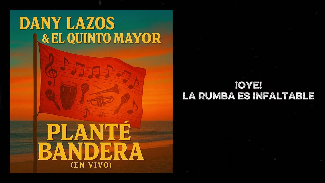 Planté Bandera - Danny Lazos - En Vivo (Video Letra)
