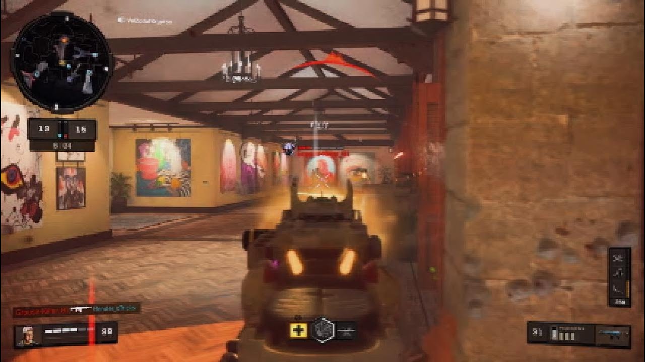 Peacekeeper beaming