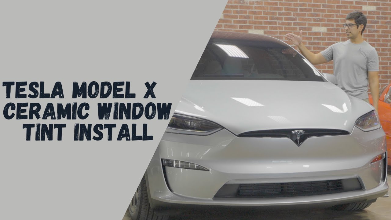 Tesla Model X Ceramic Window Tint Install | Houston, Texas