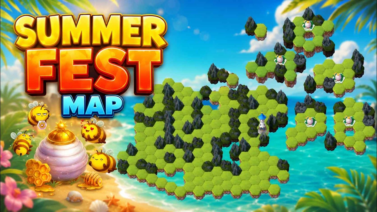 Hero Wars Summerfest Map Leaked | Towers, Generators & Optimal Timing