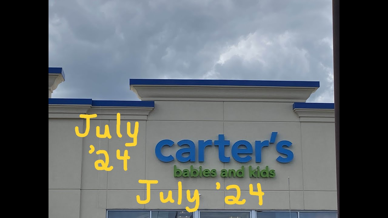 CARTER'S SHOP WITH ME🌴JULY 2024🎠CLOTHING & ACCESSORIES FOR BABIES & CHILDREN SIZES NEWBORN - 14🌻