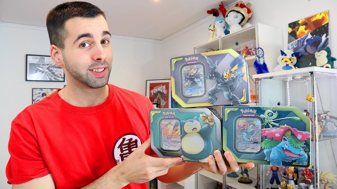 APERTURA TODAS LATAS TAG TEAM GX CARTAS POKEMON