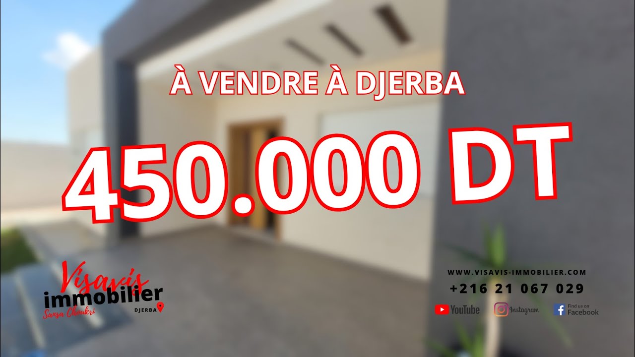 Villa à Djerba -  Achat maison neuve - zone urbaine