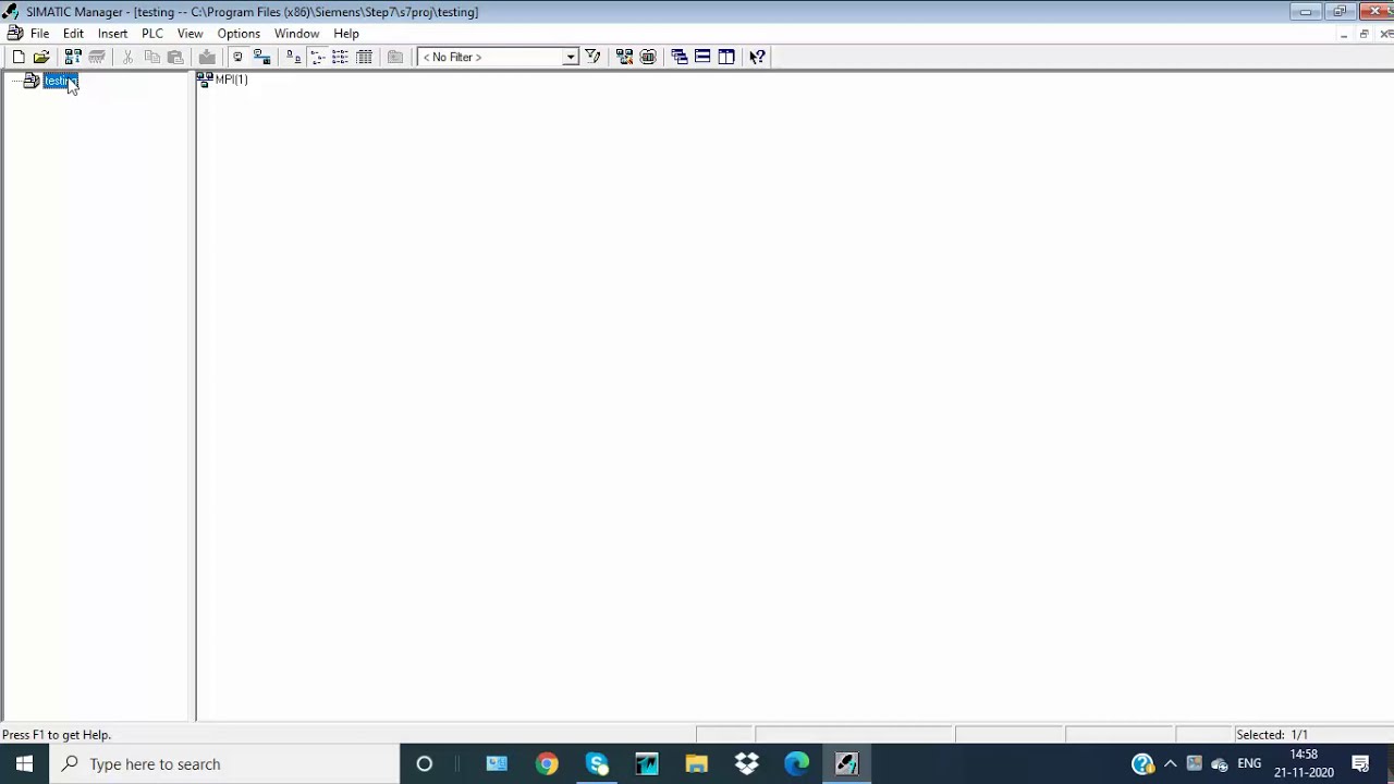 SIEMENS || How to create a new project in Simatic Manager and simulation