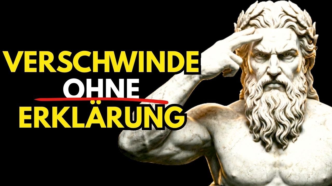 Werde für 90 Tage UNSICHTBAR und kehre UNKENNTLICH zurück | Stoizismus