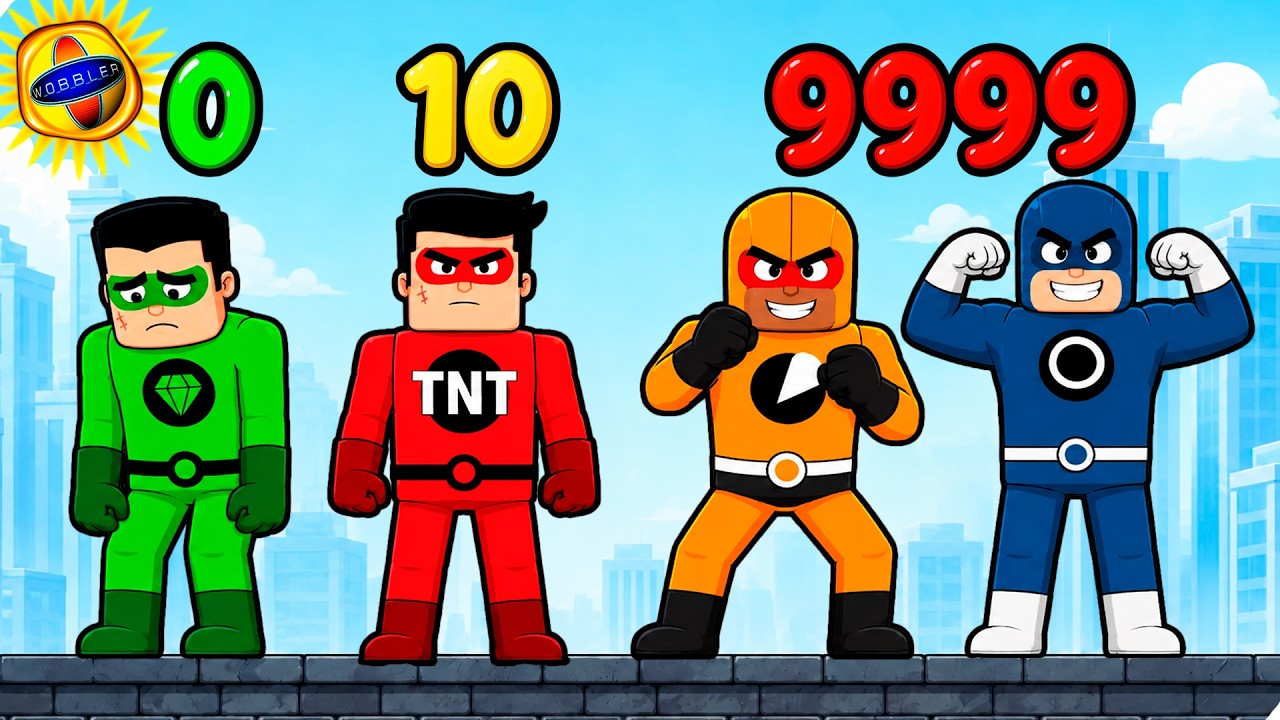 🌞ЭВОЛЮЦИЯ СУПЕРГЕРОЕВ, МАКСИМАЛЬНЫЙ УРОВЕНЬ#8! The Superhero League
