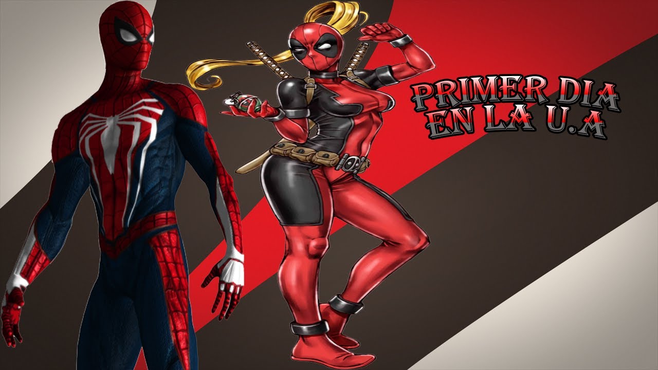 QHPS Izuku Era Hijo De Iron Man Y Tenia Los Poderes De SpiderMan Y Deapool Era Mujer Cap3Especial10K