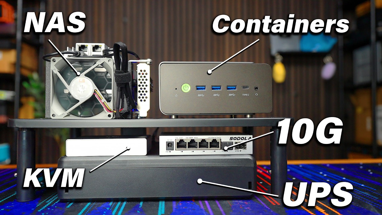 My new tiny home lab