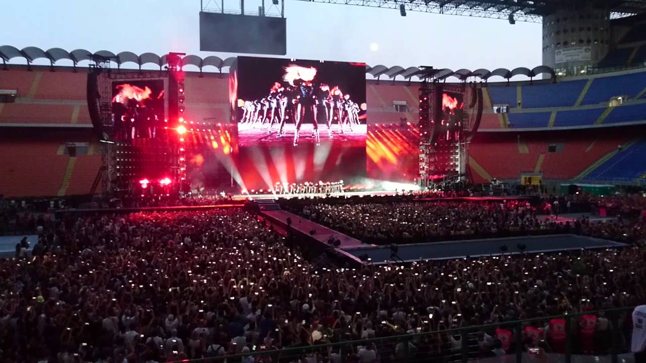 Beyoncé - Run The World (Girls), Milano San Siro, The Formation World Tour HD