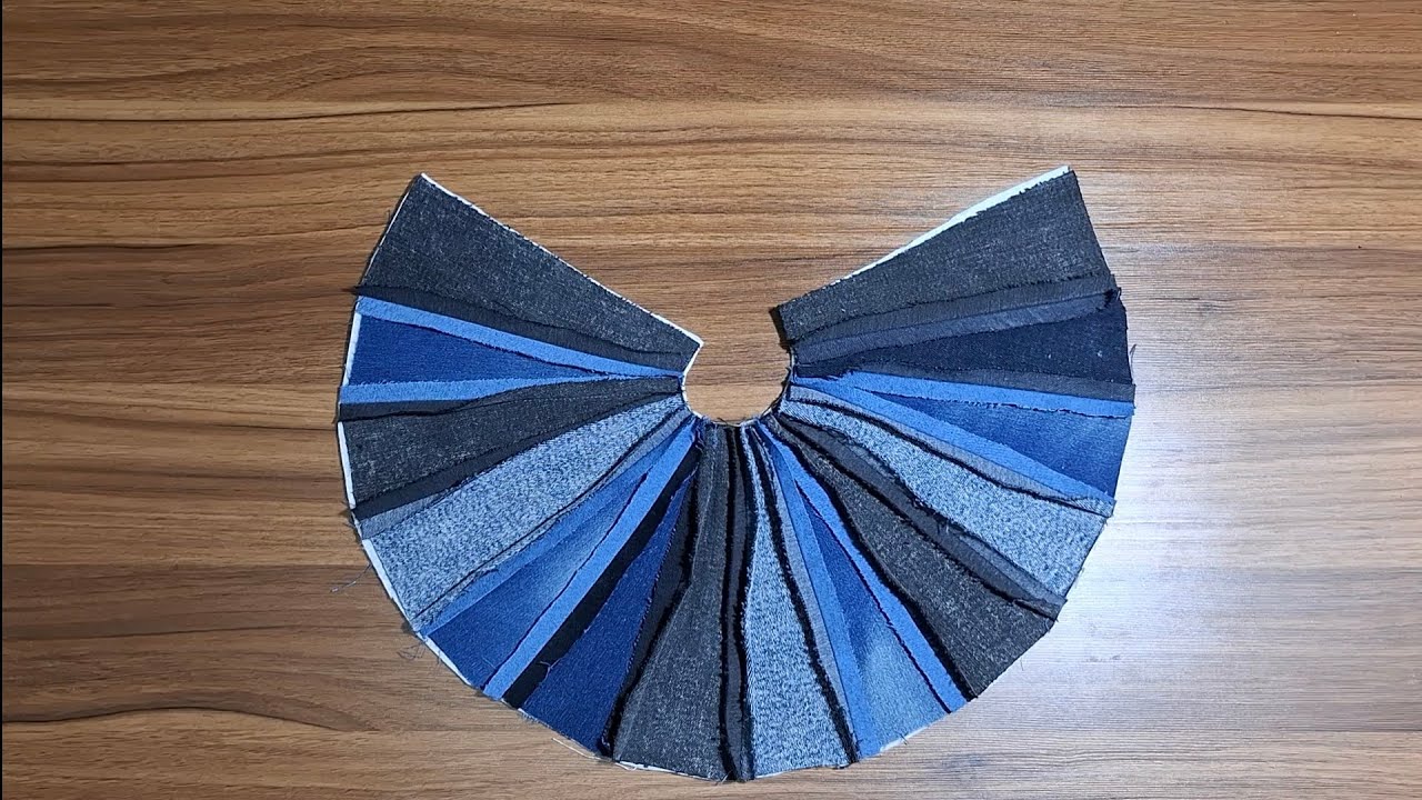 easy way to sew a luxury tote bag from old jeans:✂️😎Easy trick for sewing a luxury bag