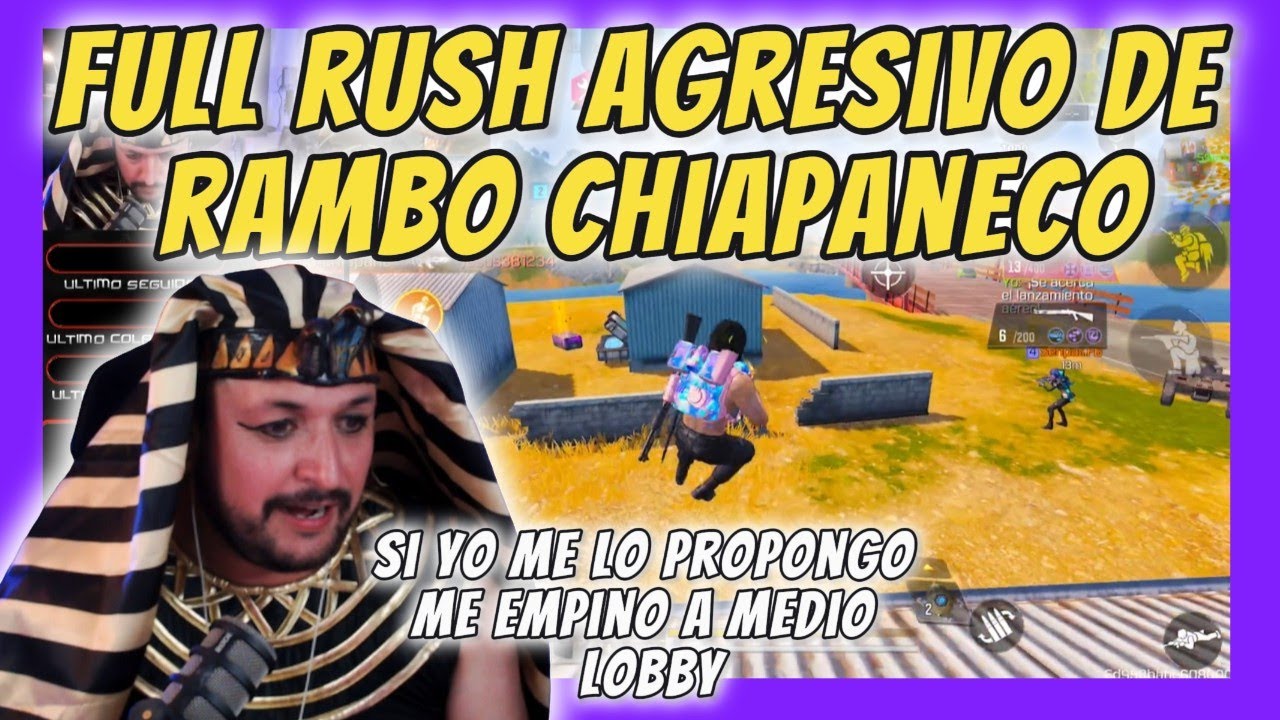 FULL RUSH AGRESIVO DE RAMBO CHIAPANECO | CALL OF DUTY MOBILE