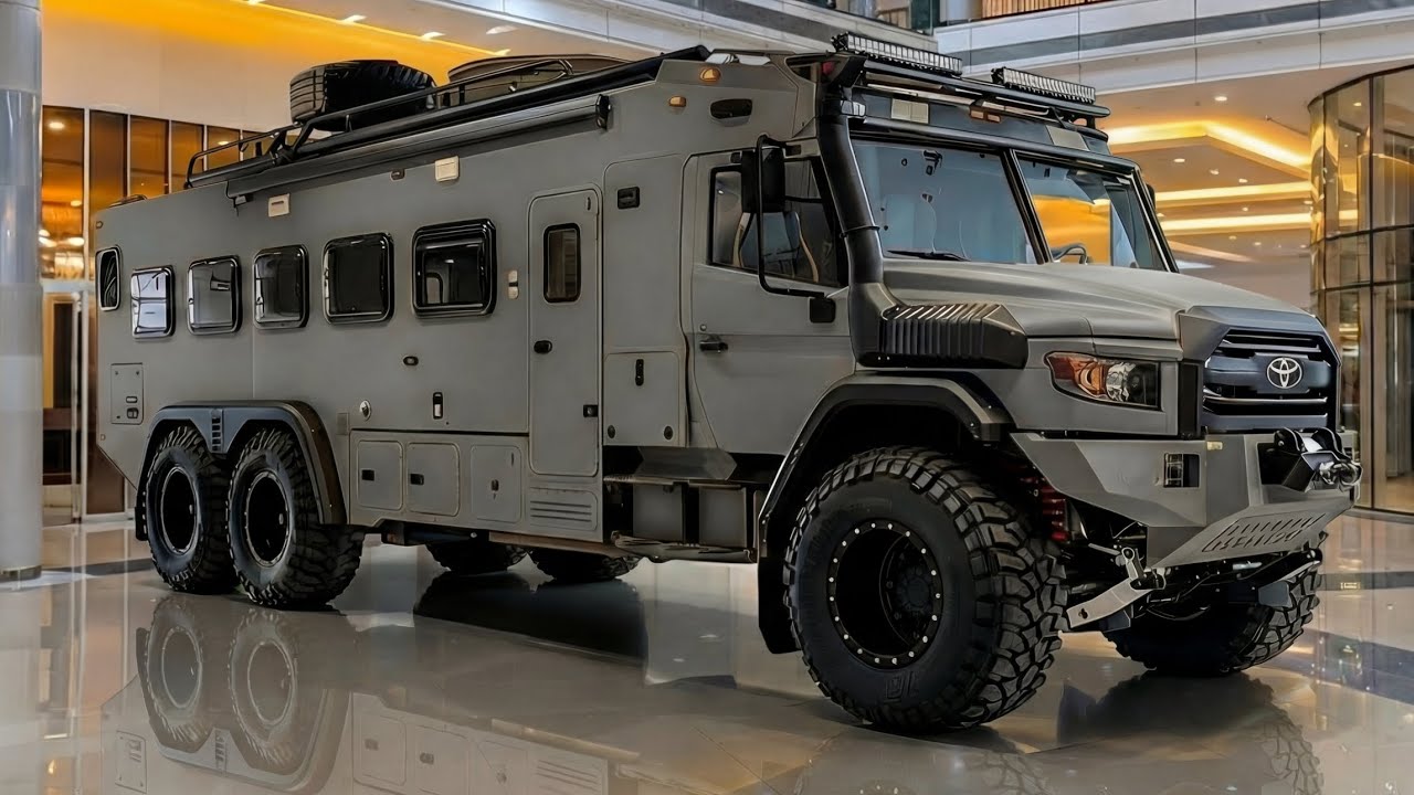 This 2026 Toyota Arctic Beast Camper Is an Extreme Cold Monster